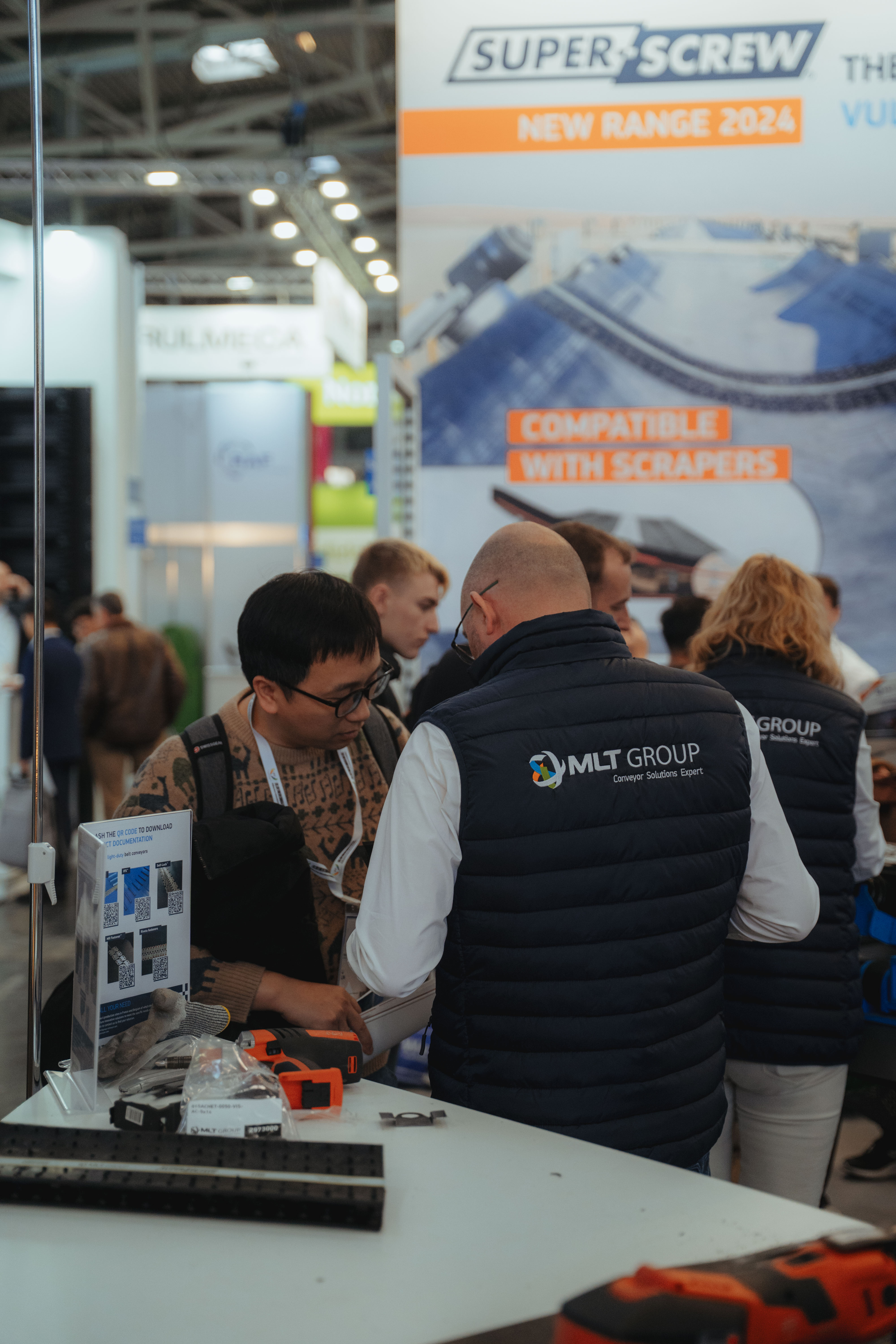 Stand der MLT Group auf der Bauma 2025